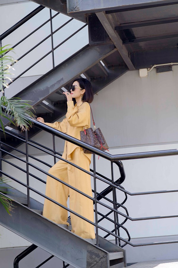 Olive Whisper Set | “Thì Thầm Oliu” Silk Set – Freedom in Every Flow