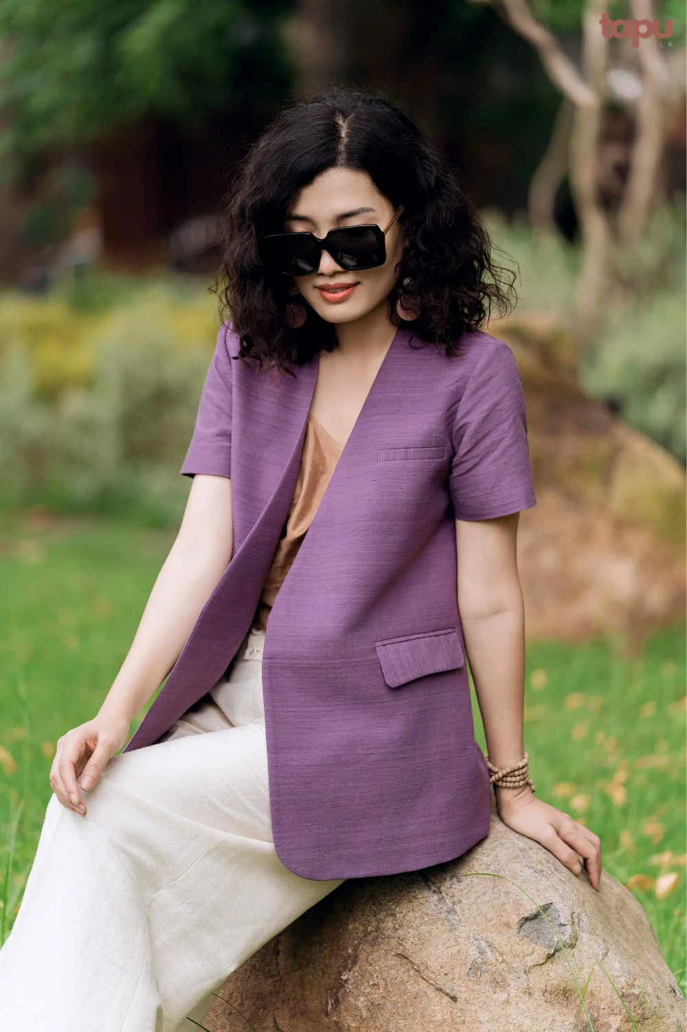 Lilac Minimal Luxurious Blazer | Limited Edition