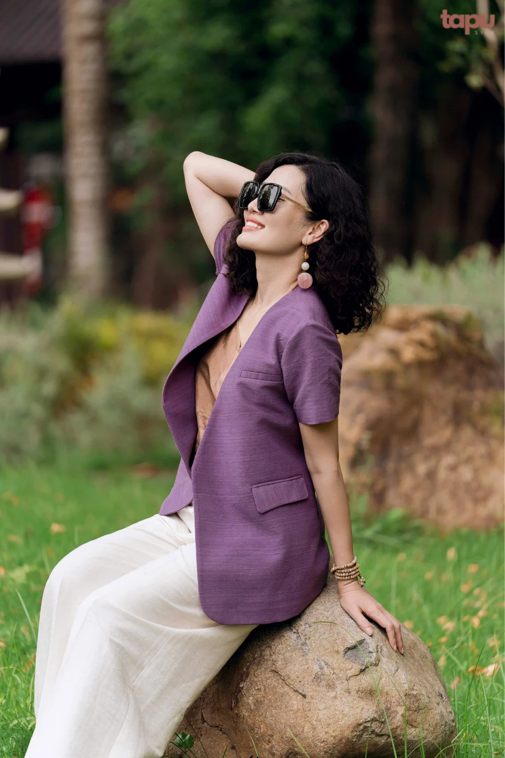 Lilac Minimal Luxurious Blazer | Limited Edition