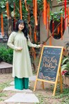  Ancient Silk Ao Dai | Avocado Green